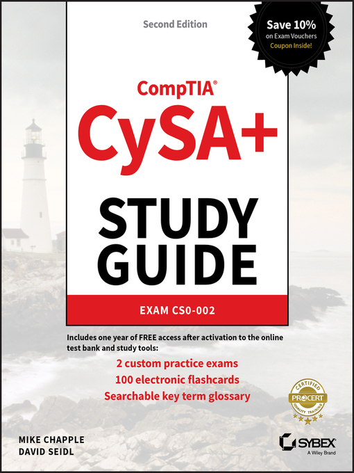 Title details for CompTIA CySA+ Study Guide by Mike Chapple - Available